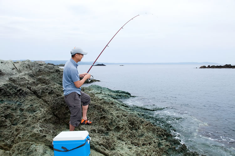 釣具の貸し出し